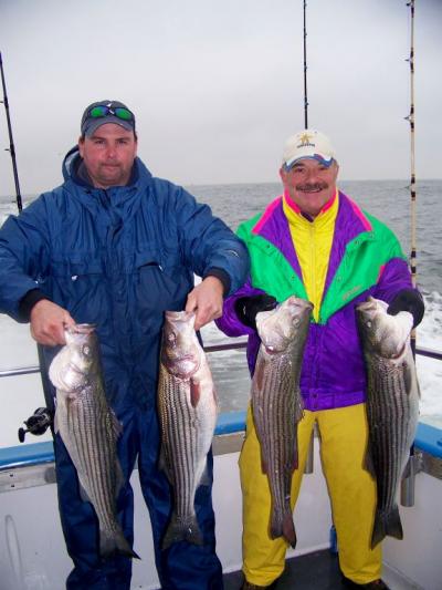 Bill Wagner, Wayne, N.J. Bill Horne, Edison N.J. Nice keeper Bass.